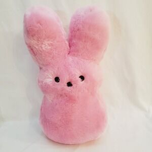 Peeps 16" Pink Bunny Plush Just Born Rabbit Stuffed Animal Toy